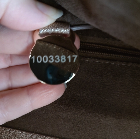 Mulberry Clemmie Twist Lock Clutch Bag Gold Metallic Leather Fold Over & Dustbag - Picture 5 of 16